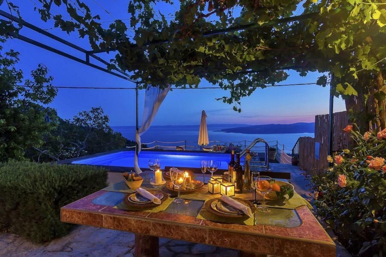 Holiday Home Marta With Heated Pool,Grill,Sea View Bast ภายนอก รูปภาพ